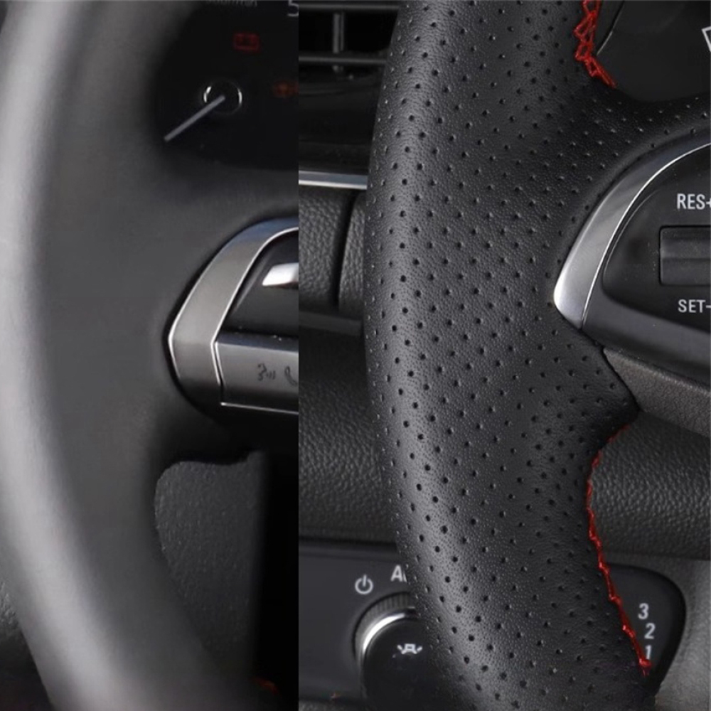 Hand Nähen Anti-Slip Auto Lenk – Car Steering Wheel Cover Anti Slip Breathable Bewertung und Preis