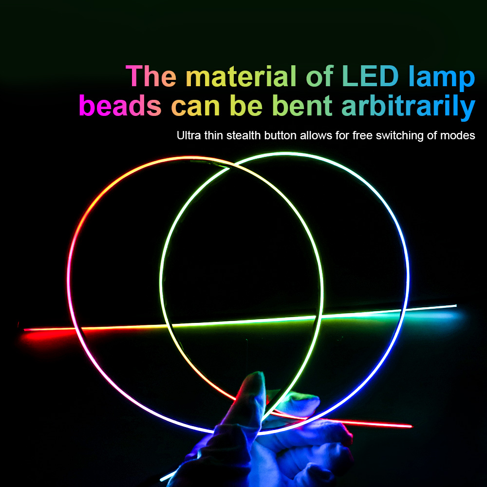 64 farben USB Auto LED Umgebun – Led Ambient Interior Car Lights App Control Bewertung und Preis